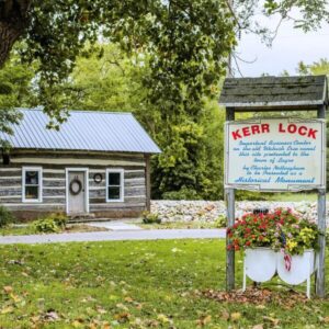 Kerr Lock on the Wabash Erie Canal in Lagro Indiana.