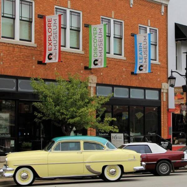 Center for History in Downtown North Manchester, Indiana.