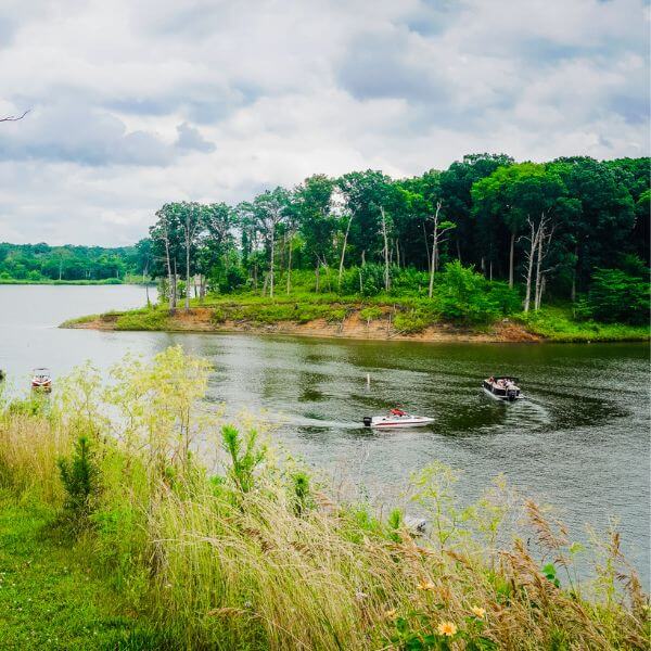 Mississinewa Lake and Trails in Wabash County.