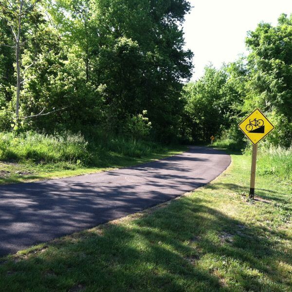 Wabash City Trails in Wabash Indiana.
