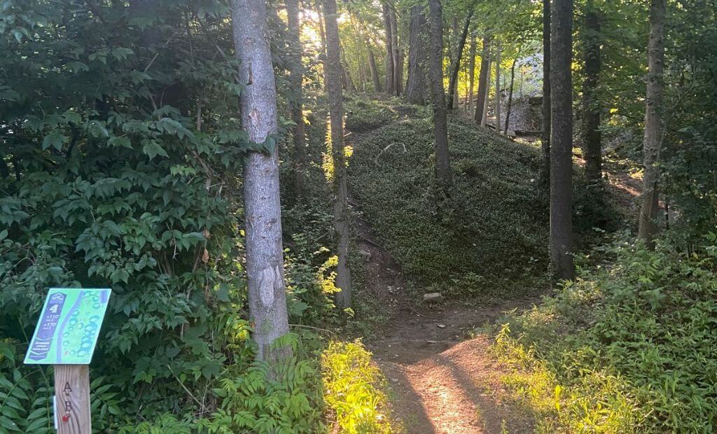 Wabash City Park Disc Golf Course in Wabash Indiana.