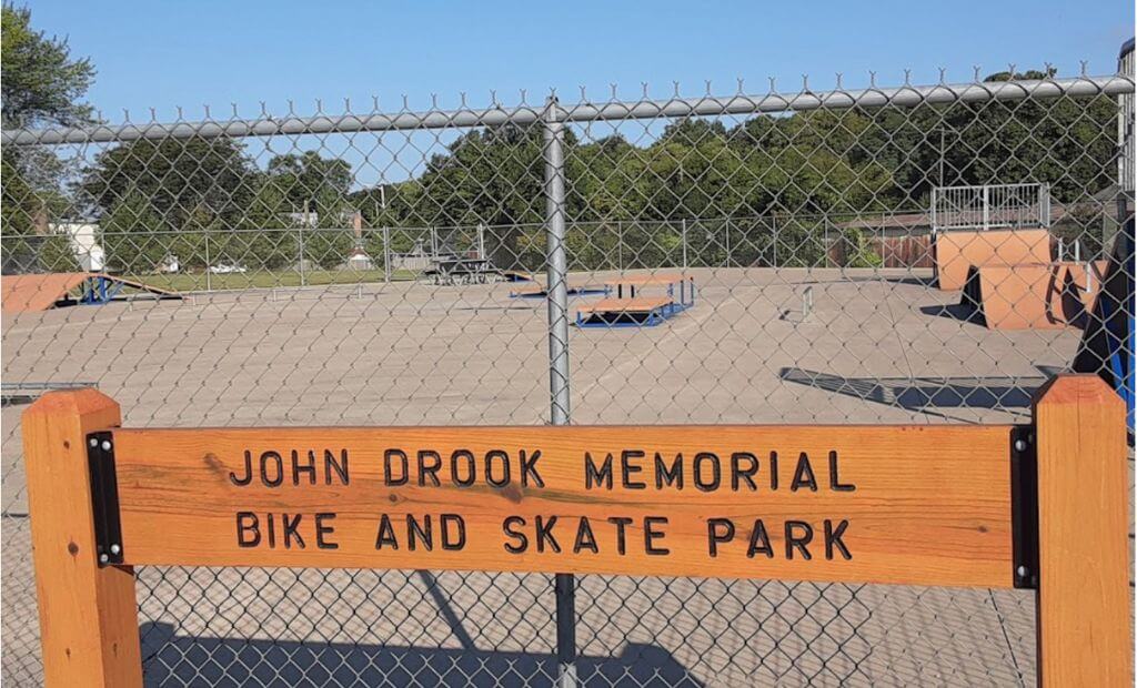John Drook Memorial Bike and Skate Park in Wabash Indiana.