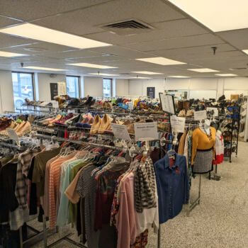 Lighthouse Mission Thrift Store in Downtown Wabash Indiana.