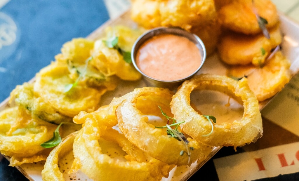 Twenty - onion rings