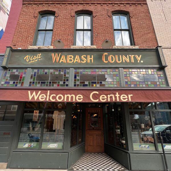 Welcome Center in Wabash Indiana.