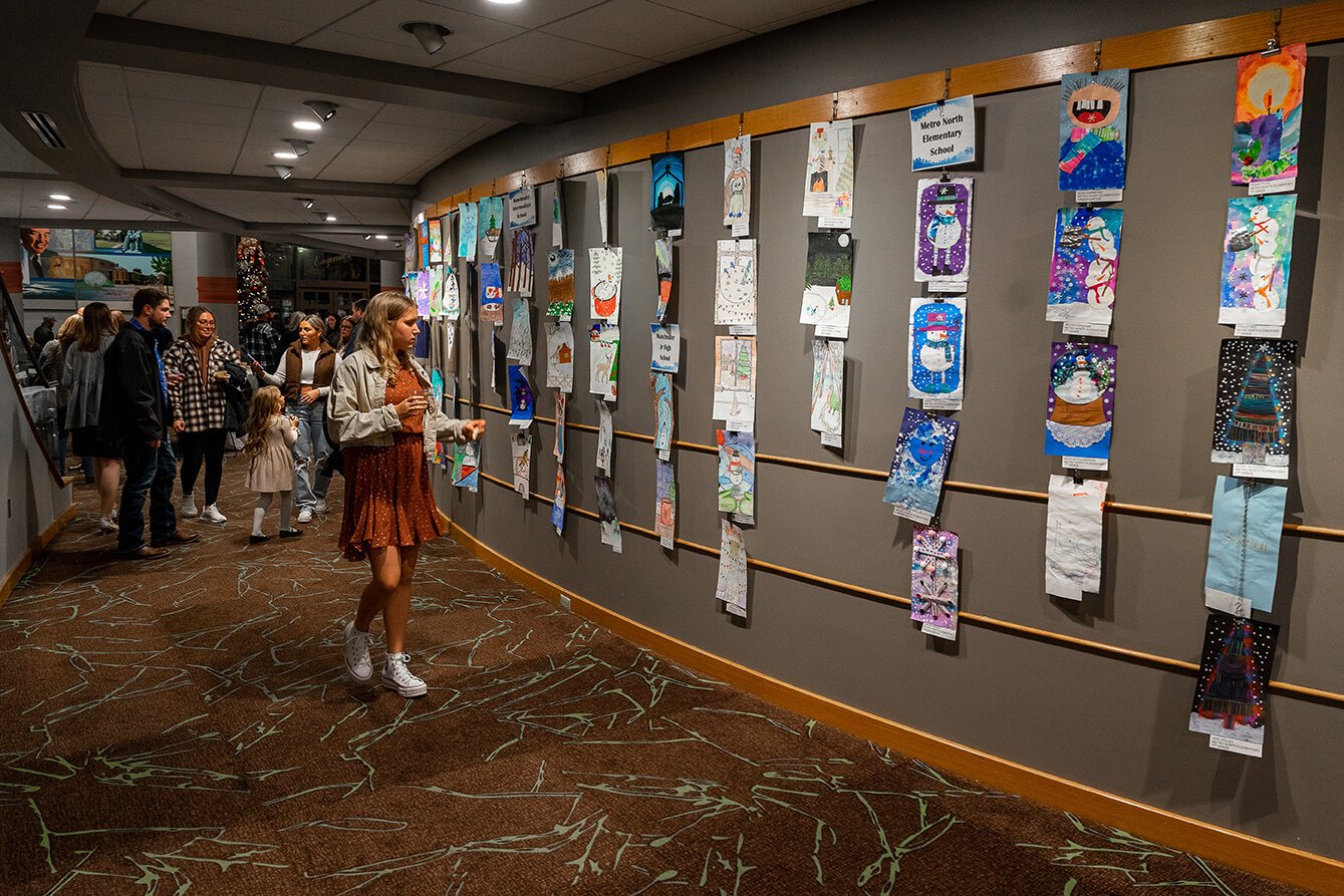 Clark Gallery in Honeywell Center.