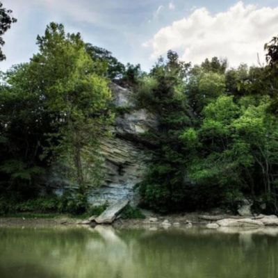 Hanging Rock in Lagro Indiana.