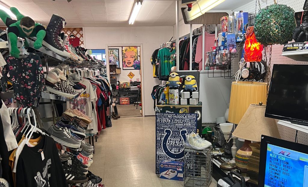 The Whatnot Thrift Shoppe in North Manchester Indiana.