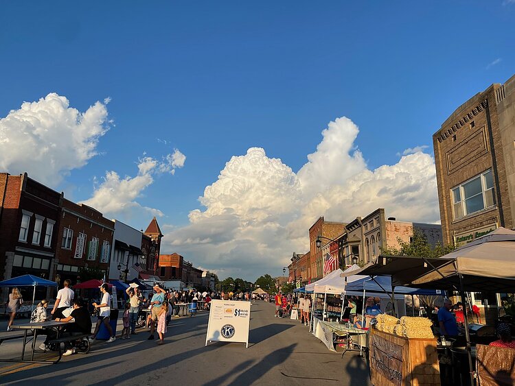 2nd Fridays in North Manchester Indiana.