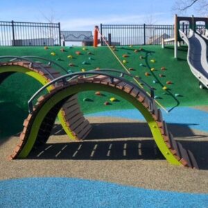 Photo of playground equipment at Friendship Hill