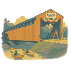 Picture of the Roann covered bridge