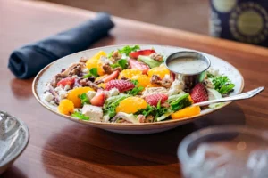 Delicious spring salad at the Twenty 