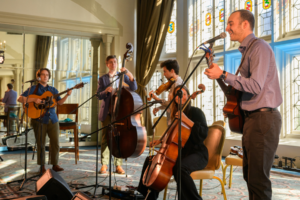Academy alumni performing during the Honeywell Arts Academy Concert Series at the Columbia Club.