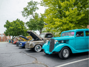 Hundreds of classic cars line the streets of Downtown Wabash during the annual Dave Kunkel Cruise-In